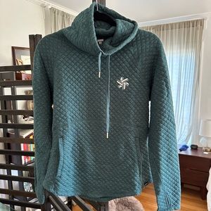 Northstar Ski Resort Lake Tahoe Quilted Green/Teal Pullover